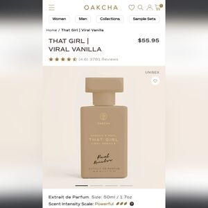 Oakcha That Girl Viral Vanilla 1.7oz